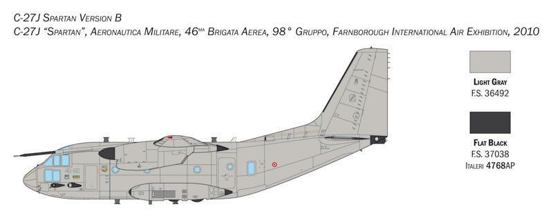 Italeri 1450 1:72 C-27J Spartan / G.222