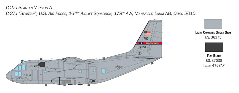 Italeri 1450 1:72 C-27J Spartan / G.222