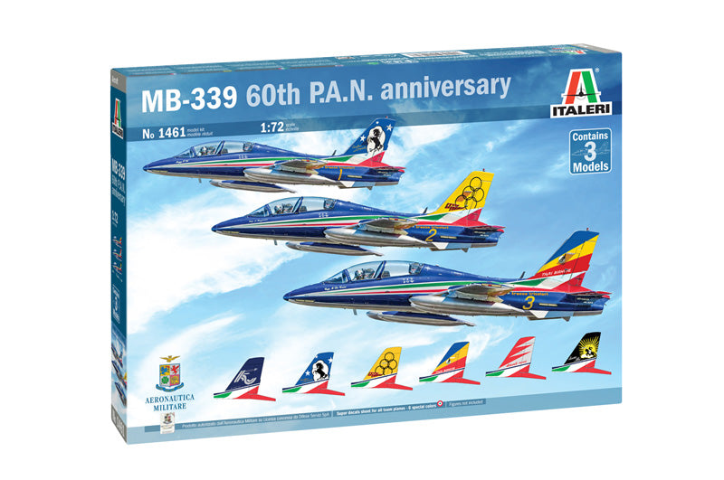 Italeri 1461 1:72 Macchi MB 339 P.A.N. 60th Anniversary