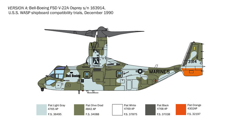 Italeri 1463 1:72 Boeing V-22A Osprey