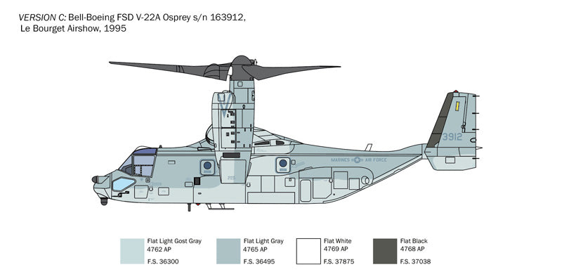 Italeri 1463 1:72 Boeing V-22A Osprey