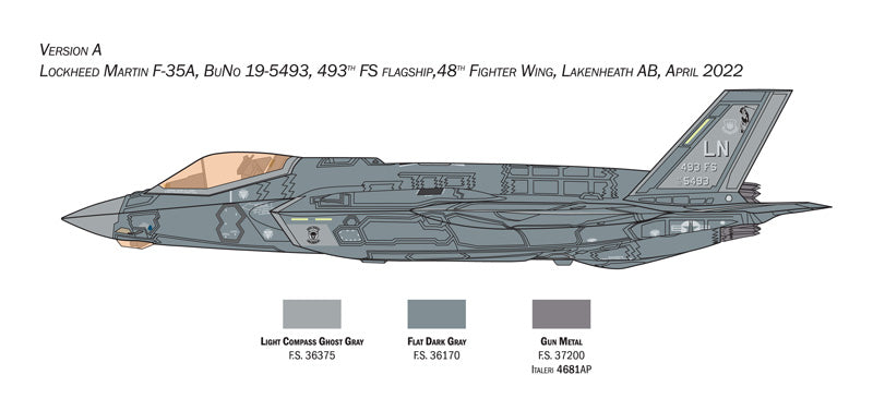 Italeri 1464 1:72 Lockheed-Martin F-35A Lightning (Beast Mode)