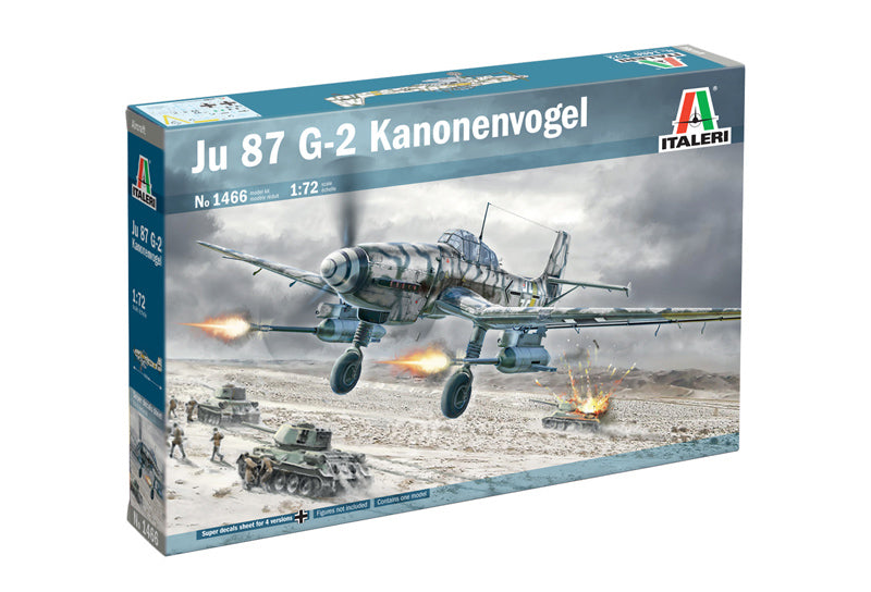 Italeri 1466 1:72 Junkers Ju-87 G-2 Kanonenvogel