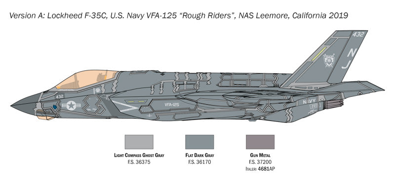 Italeri 1469 1:72 Lockheed Martin F-25C Lightning II