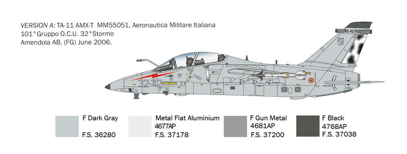 Italeri 1471 1:72 AMX-T Ghibli two seat version