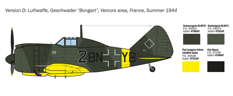 Italeri 1472 1:72 Reggiane Re.2002 Ariete