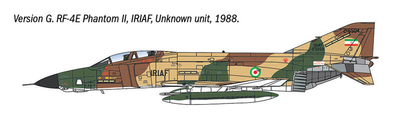 Italeri 1477 1:72 McDonnell RF-4C/RF-4E Phantom