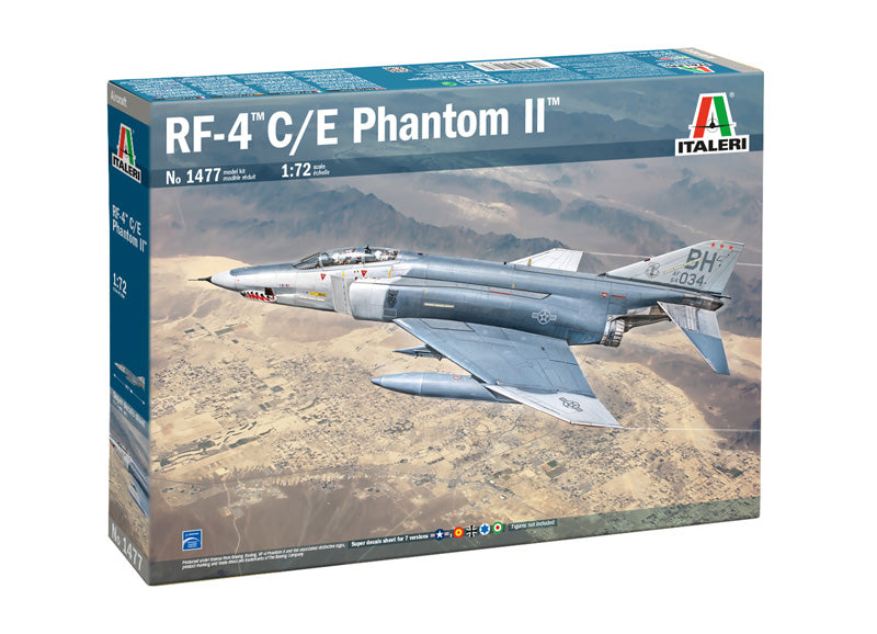 Italeri 1477 1:72 McDonnell RF-4C/RF-4E Phantom