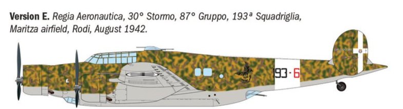 Italeri 1479 1:72 CANT Z.1007bis Alcione