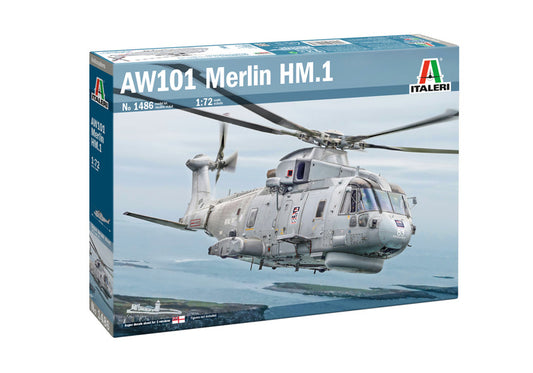 Italeri 1486 1:72 Westland AW-101 Merlin HM.1