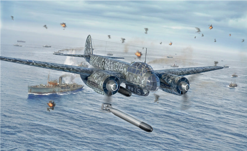 Italeri 1489 1:72 Junkers Ju-88A-17 Torpedo Bomber.