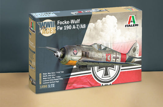 Italeri 1490 1:72 Focke-Wulf Fw-190 A-8/F Aces.