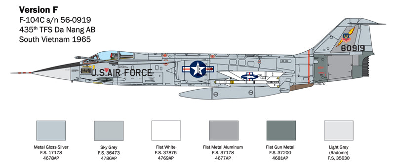 Italeri 2515 1:32 Lockheed F-104A/C Starfighter