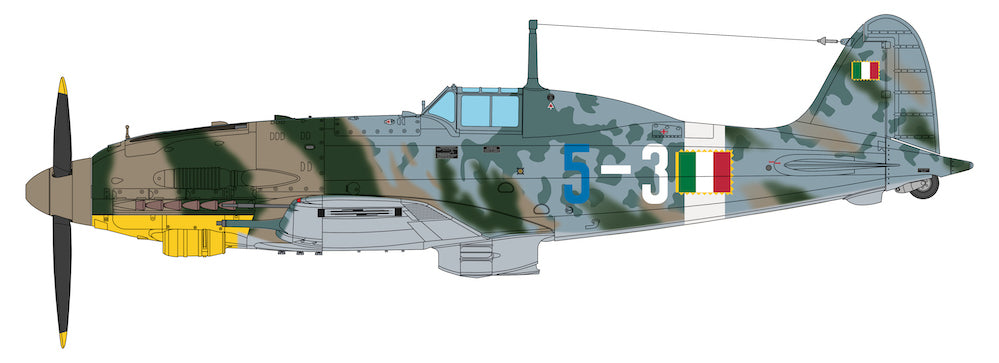 Italeri 2519 1:32 Macchi Mc.205 Veltro - upgraded moulds – Puzzle