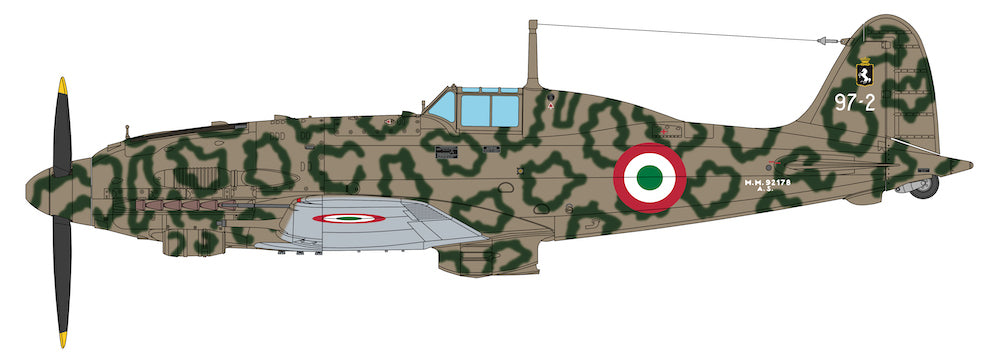 Italeri 2519 1:32 Macchi Mc.205 Veltro - upgraded moulds – Puzzle