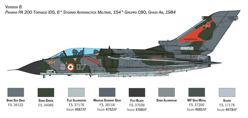 Italeri 2520 1:32 Panavia Tornado IDS 40th Anniversary