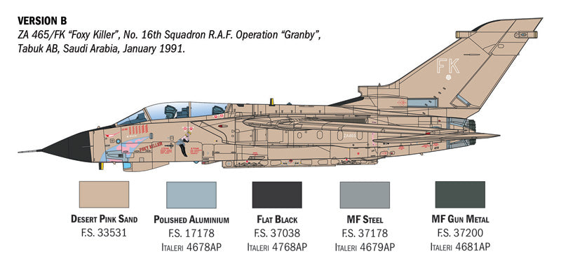 Italeri 2521 1:32 Panavia Tornado GR.1 IDS Desert Storm
