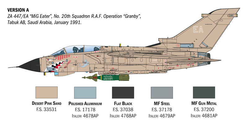 Italeri 2521 1:32 Panavia Tornado GR.1 IDS Desert Storm