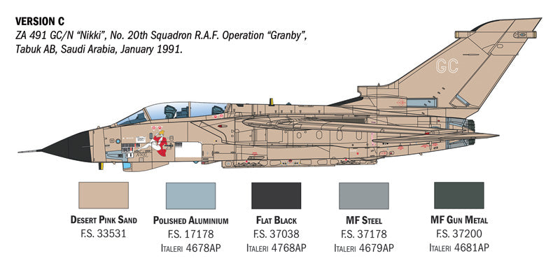 Italeri 2521 1:32 Panavia Tornado GR.1 IDS Desert Storm