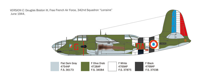 Italeri 2656 1:48 Boston III / A-20B/C Havoc