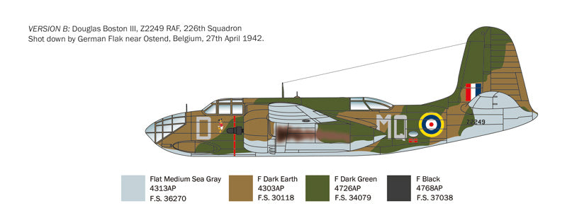 Italeri 2656 1:48 Boston III / A-20B/C Havoc