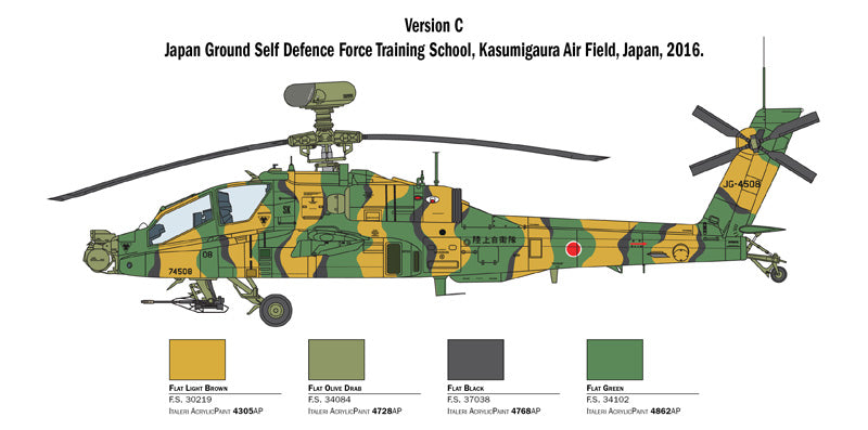 Italeri 2748 1:48 AH-64D Apache Longbow