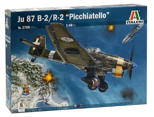 Italeri 2769 1:48 Junkers Ju-87B-2/R2 'Picchiatello'