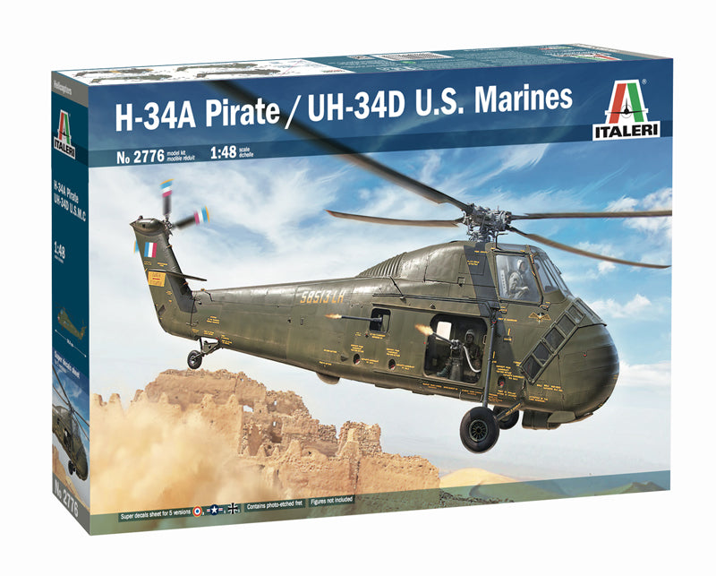 Italeri 2776 1:48 Sikorsky H-34A Pirate / UH-34D U.S. Marines