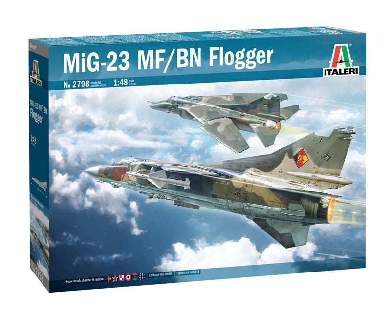 Italeri 2798 1:48 Mikoyan MiG-23MF/BN Flogger