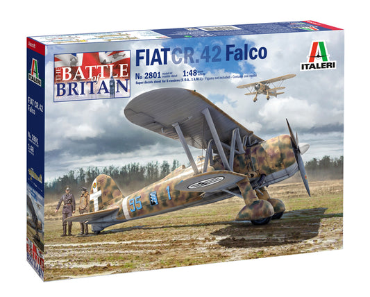 Italeri 2801 1:48 Fiat CR.42 "Falco" Battle of Britain 80th Anniversary