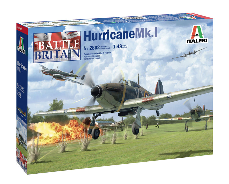 Italeri 2802 1:48 Hawker Hurricane Mk.I 80th Anniversary of the Battle of Britain