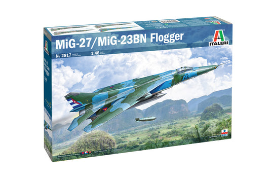 Italeri 2817 1:48 Mikoyan MiG-27 Flogger D