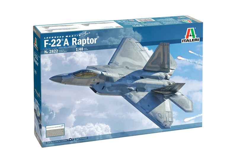 Italeri 2822 1:48 Lockheed-Martin F-22A Raptor