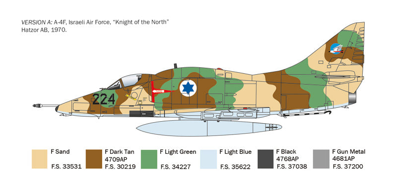 Italeri 2826 1:48 Douglas A-4E/F/G Skyhawk