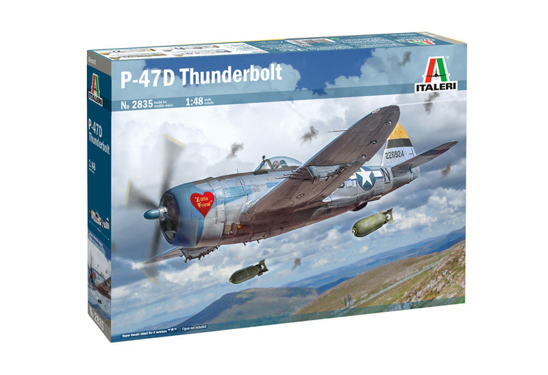 Italeri 2835 1:48 Republic P-47D Thunderbolt (ETO)