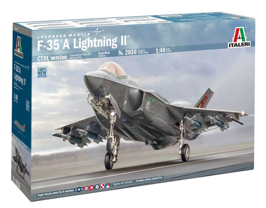 Italeri 2836 1:48 Lockheed-Martin F-35A Lightning II New Tooling in 2025