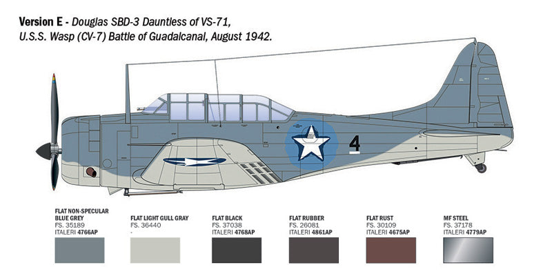 Italeri 2841 1:48 Douglas SBD-3 Dauntless