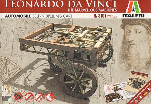 Italeri 3101 Leonardo Da Vinci The Marvellous Machines - Self-Propelling Cart