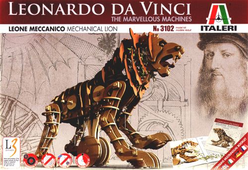 Italeri 3102 Leonardo Da Vinci The Marvellous Machines - Mechanical Lion