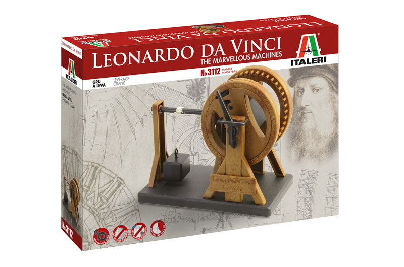 Italeri 3112 Leonardo Da Vinci The Marvellous Machines - Leverage Crane