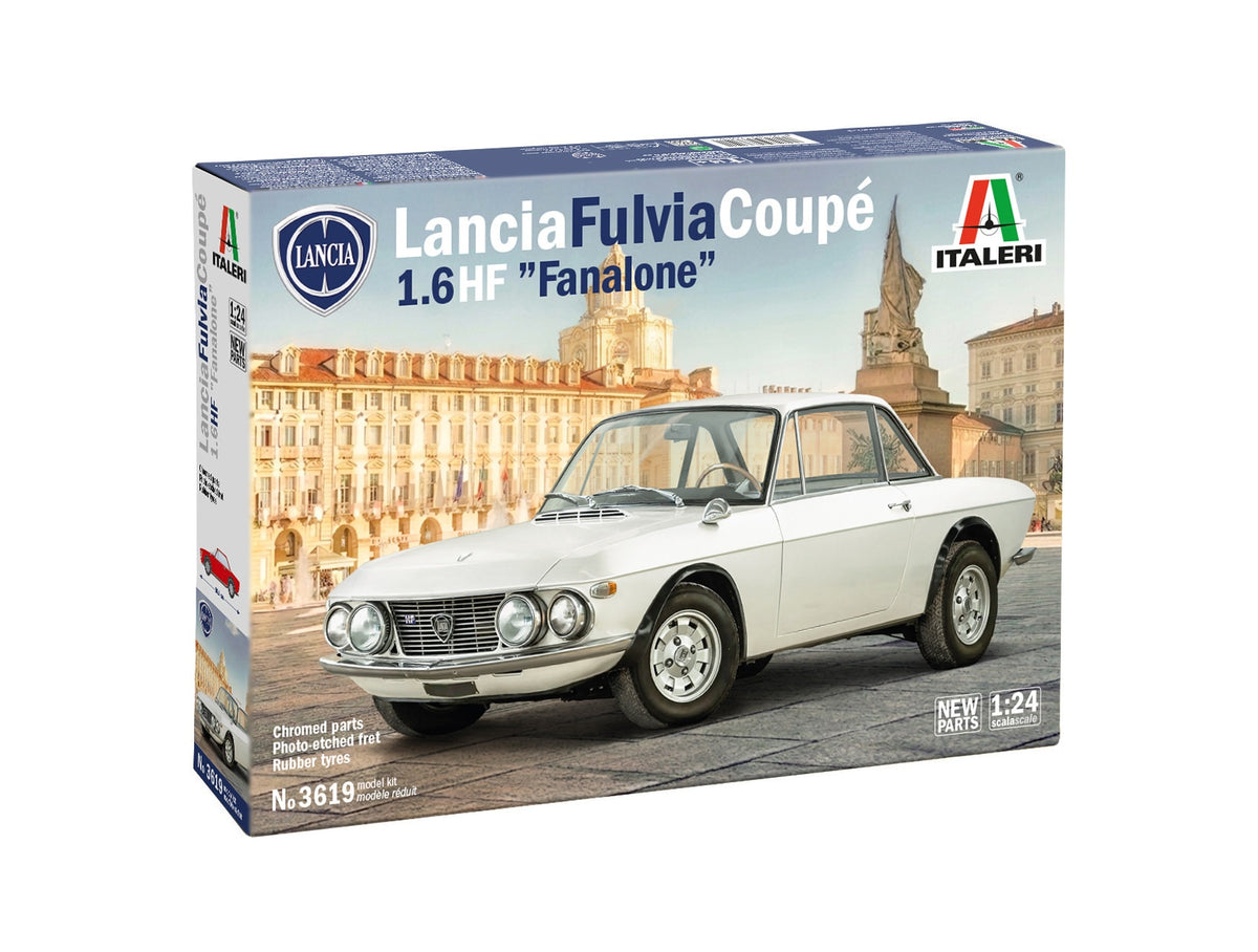 Italeri 3619 1:16 Lancia Fulvia Coupé 1.6 HF ‘Fanalone’
