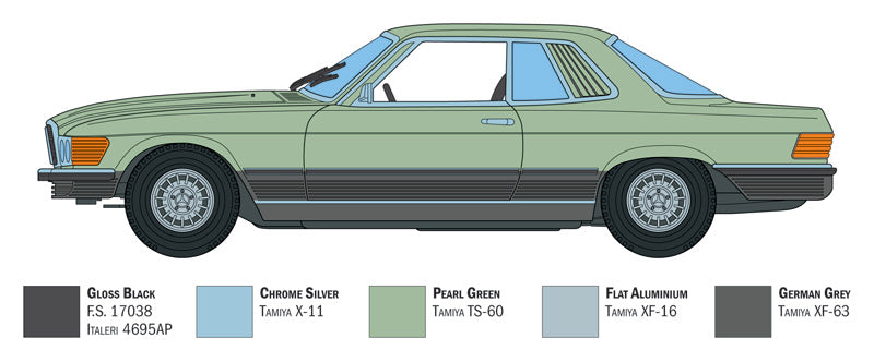 Italeri 3633 1:24 Mercedes 500 SLC