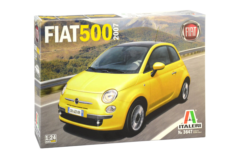 Italeri 3647 1:24 Fiat 500 (2007 Model)