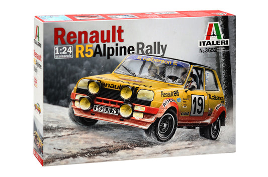 Italeri 3652 1:24 Renault 5 Alpine Rally