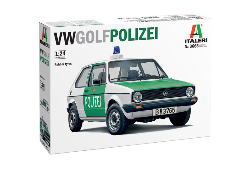 Italeri 3666 1:24 Volkswagen Golf Mk.1 Polizei