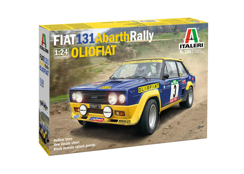 Italeri 3667 1:24 FIAT 131 Abarth Rally OLIO FIAT