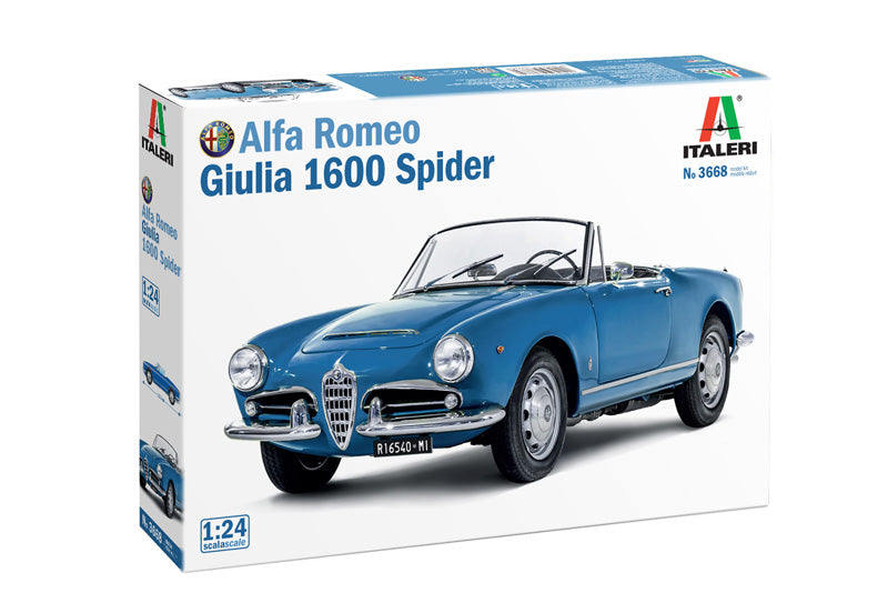 Italeri 3668 1:24 Alfa Romeo Giulia 1600 Spider