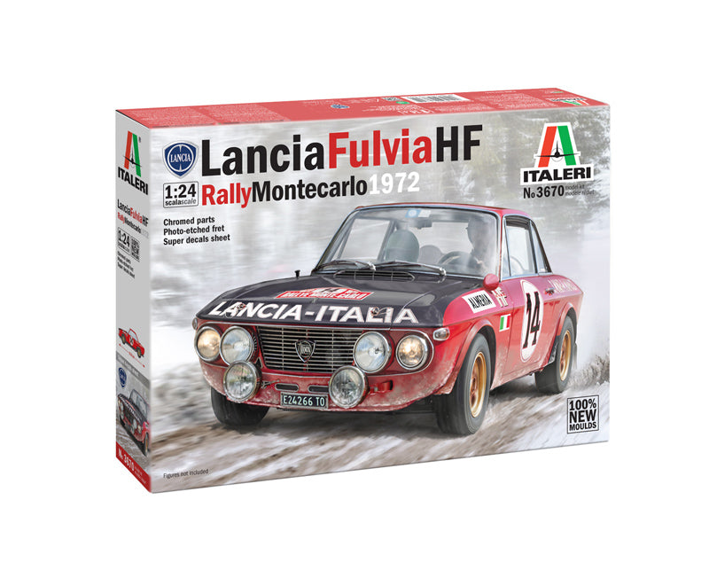 Italeri 3670 1:24 Lancia Fulvia HF 100% NEW MOULDS IN 2025
