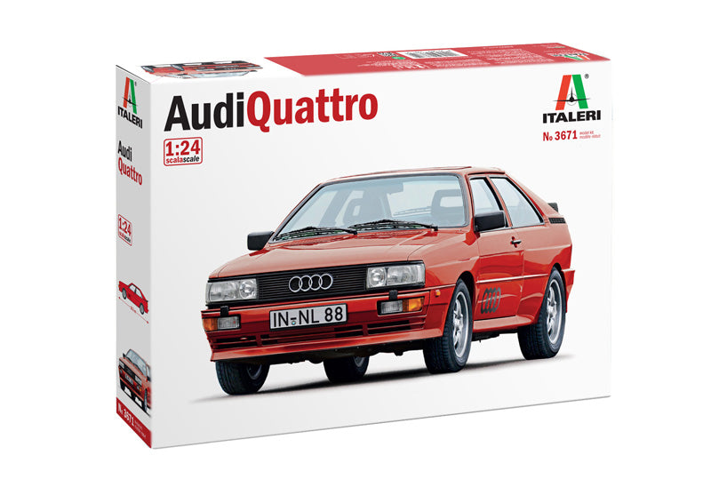 Italeri 3671 1:24 Audi Quattro