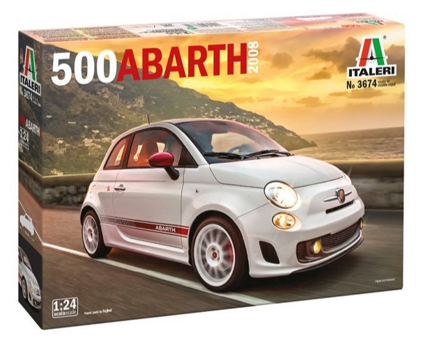 Italeri 3674 1:24 500 Abarth (2008)